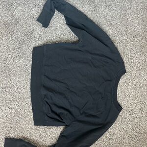 Black Crewneck Sweatshirt